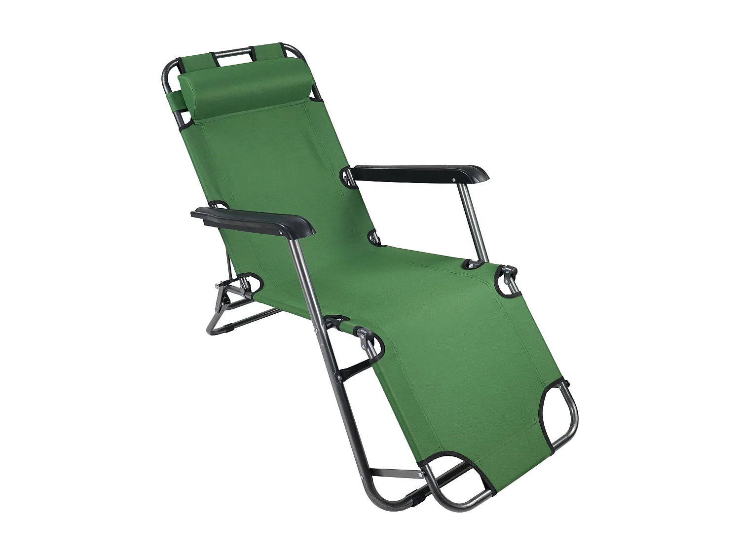 Sun lounger Maltosa Green L. 153 x H. 27 x W. 60 cm
