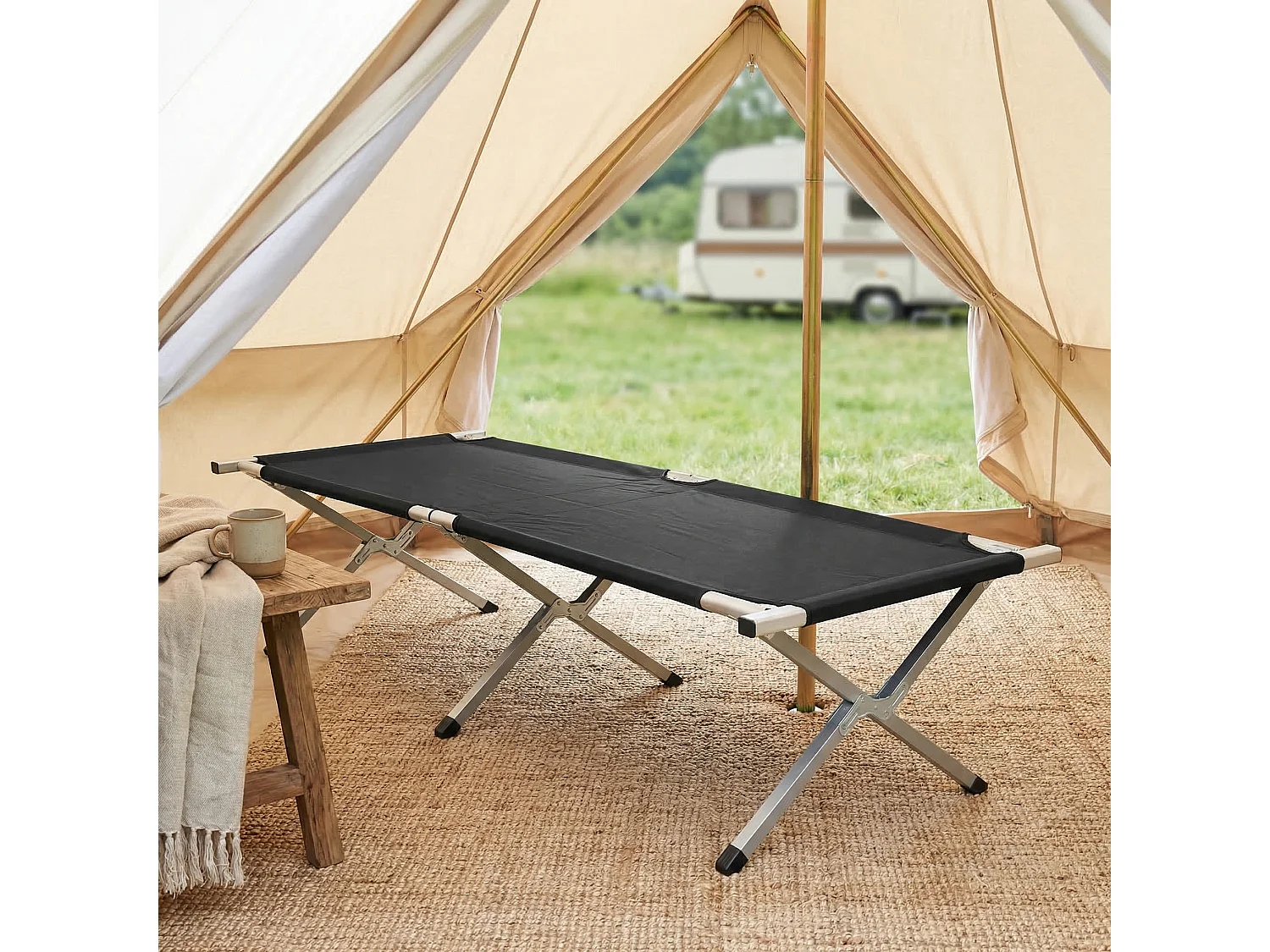 Alu campingbed 190cm Tosali M