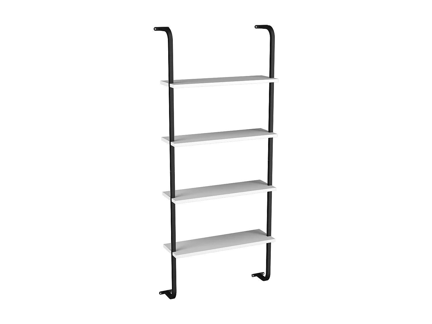 Wall Rack Insasi White H. 150 x W. 64 x D. 20 cm