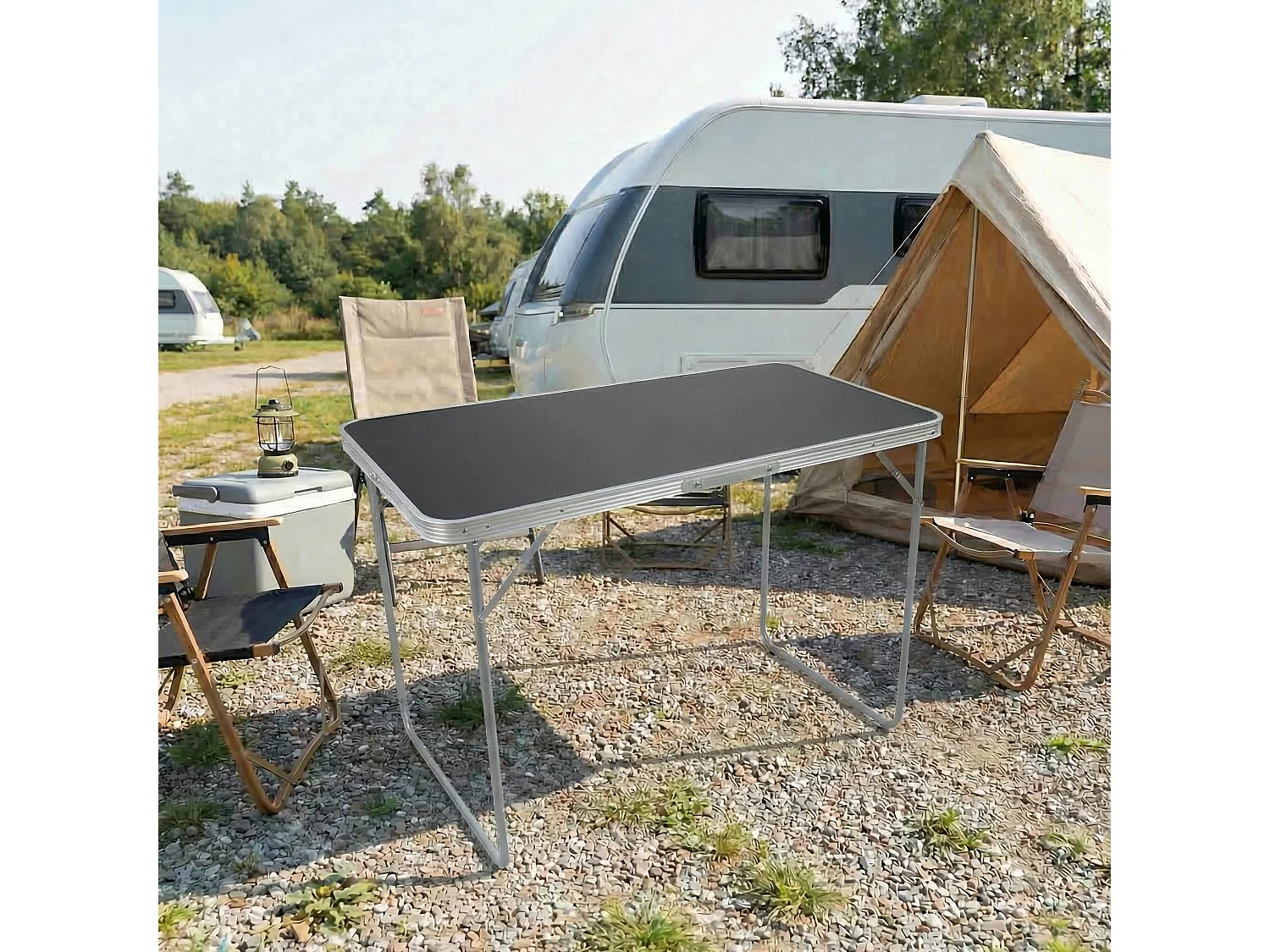 Tavolo da campeggio pieghevole tavolo da giardino 110x53