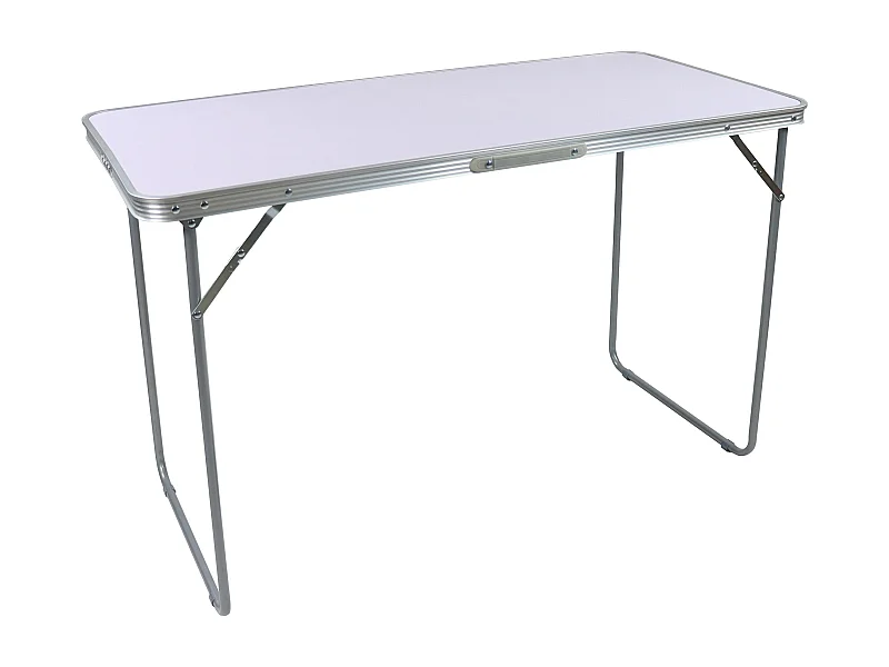Mesa de jardim VCM dobrável | Mesa de jantar | Dimensões aprox. A. 70 x L. 110 x P. 53 cm | Mesa dobrável | Mobiliário de mesa para jardim - Galdas 110x53 (Branco)