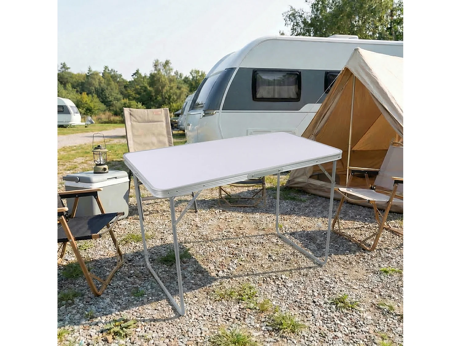 Campingtisch Gartentisch klappbar Galdas 110x53