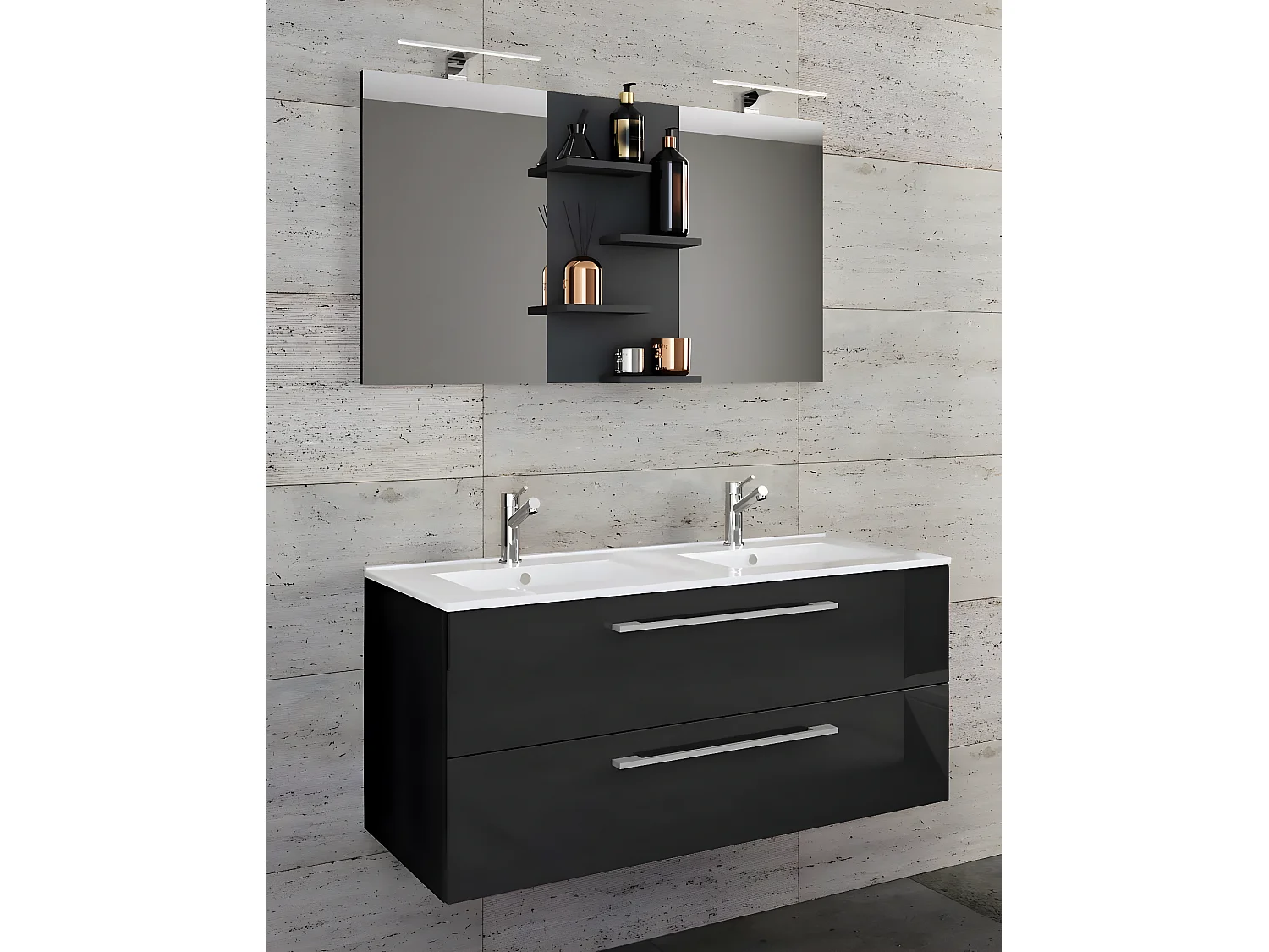 3 stks. wastafelmeubel Budasi SP