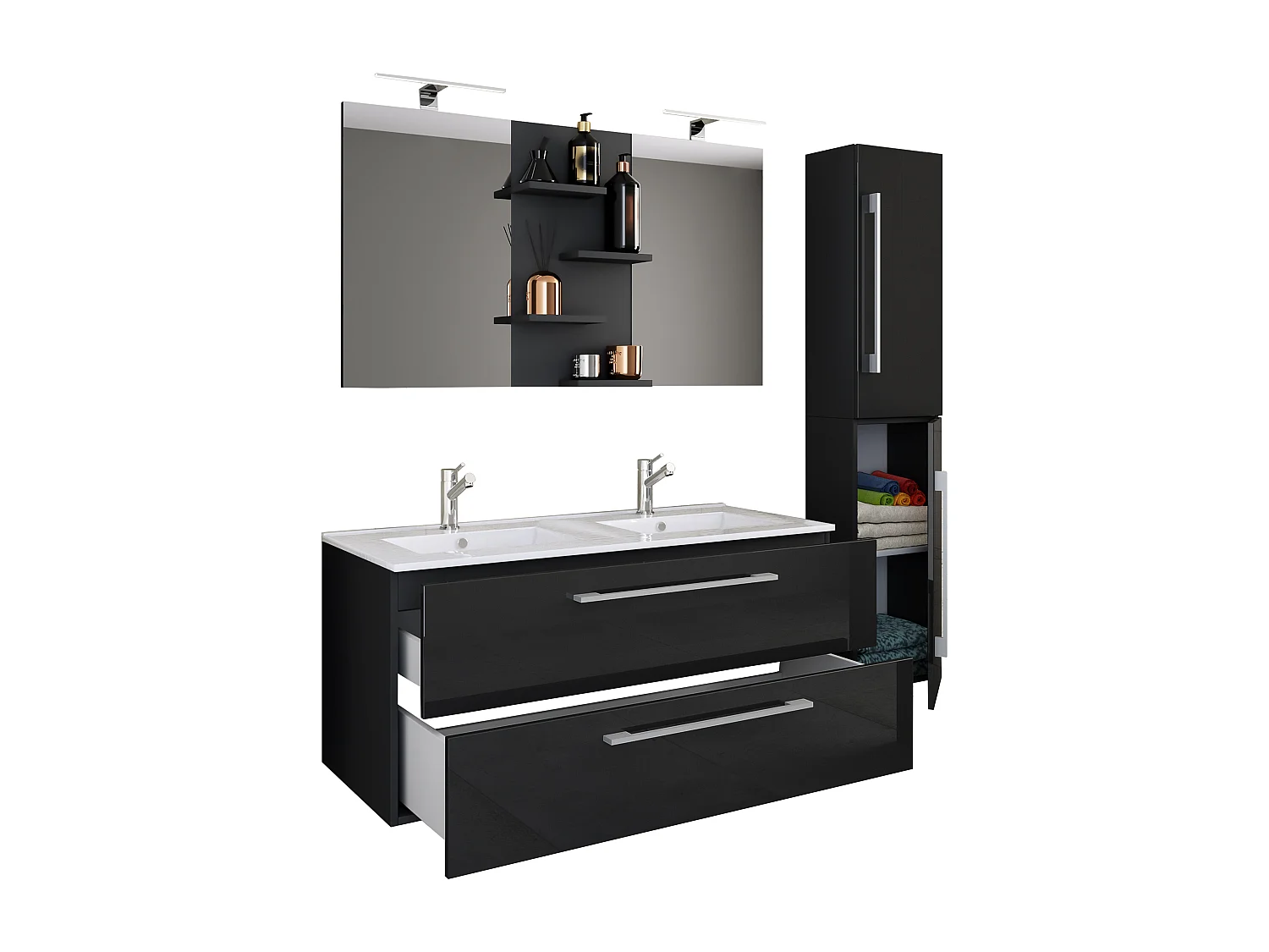 4 stks. wastafelmeubel Budasi SP