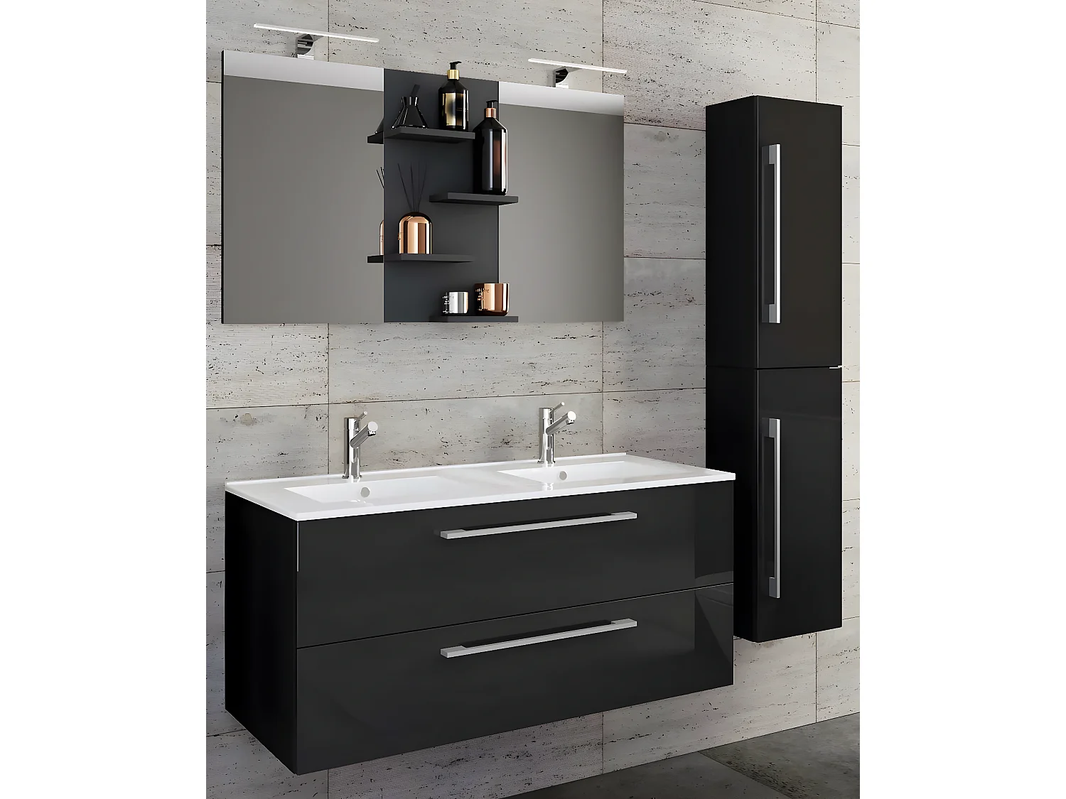 4 stks. wastafelmeubel Budasi SP