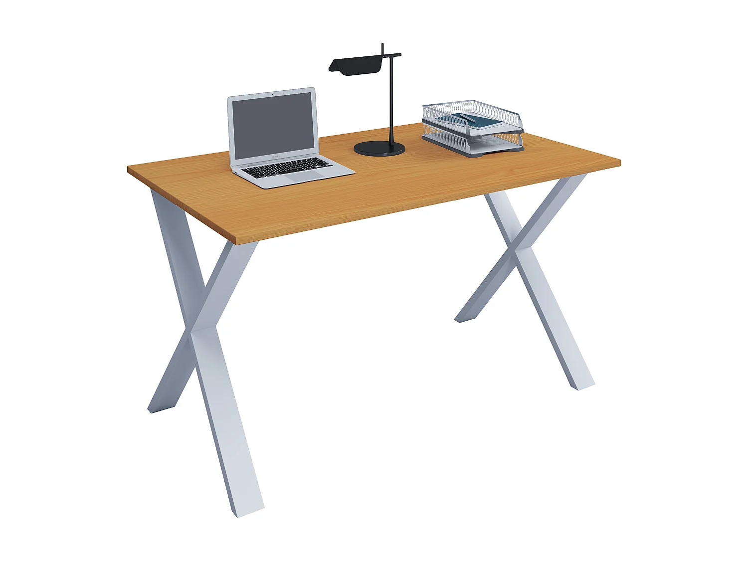 Mesa Lona Branco/faia A. 76 x L. 80 x P. 50 cm