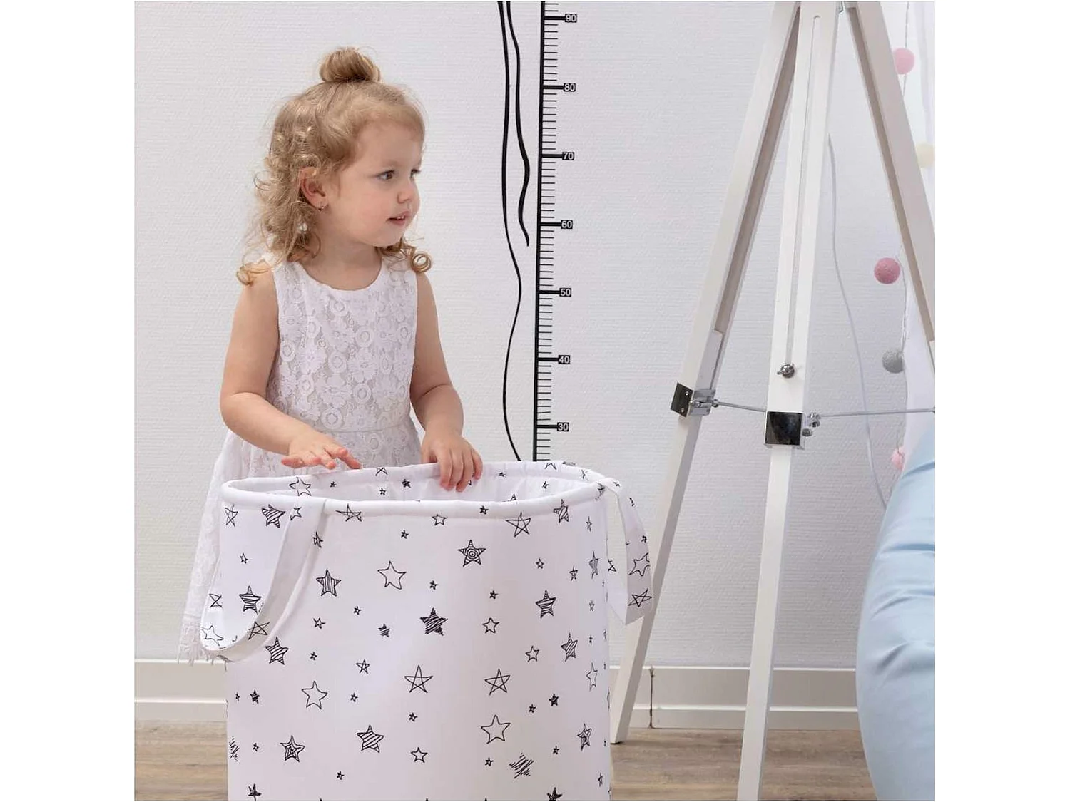 Panier à jouets Happiness - 30 x 40 cm