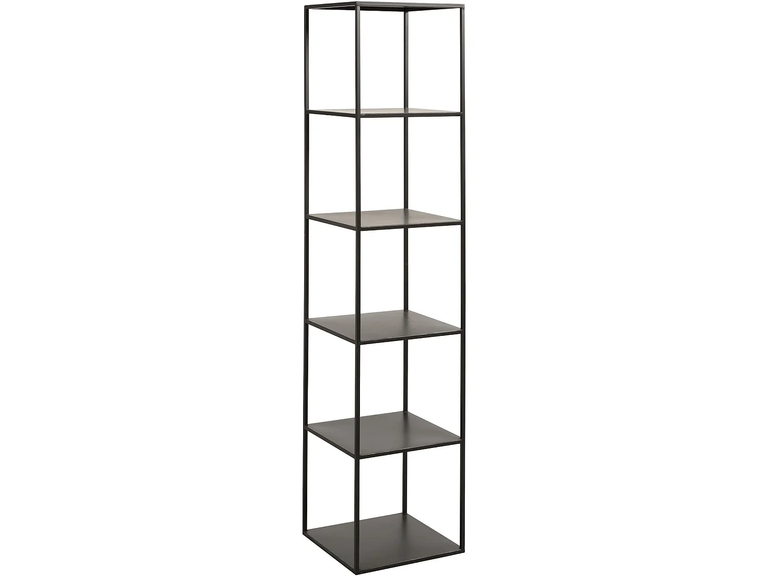 Bibliothèque metal noir black rock north