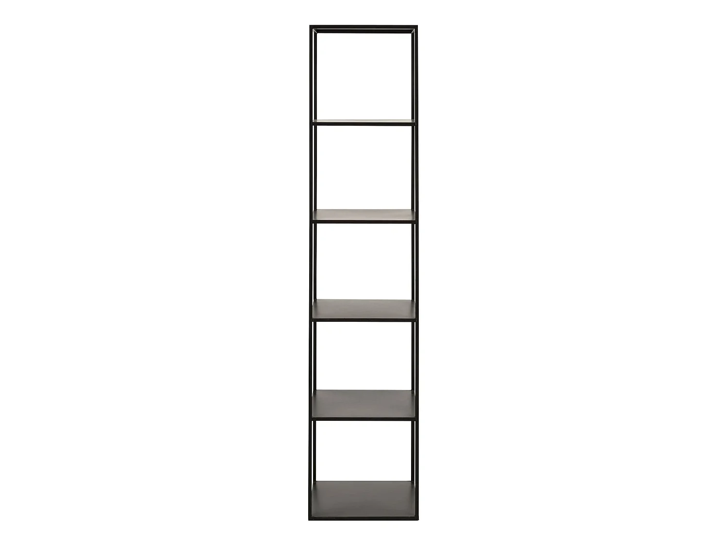 Bibliothèque metal noir black rock north