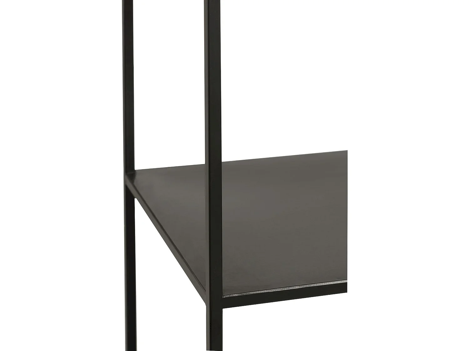 Bibliothèque metal noir black rock north