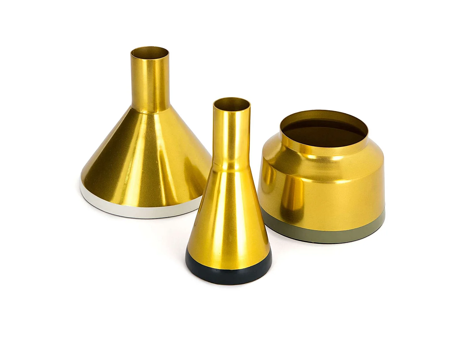 Vases déco culture (lot de 3)