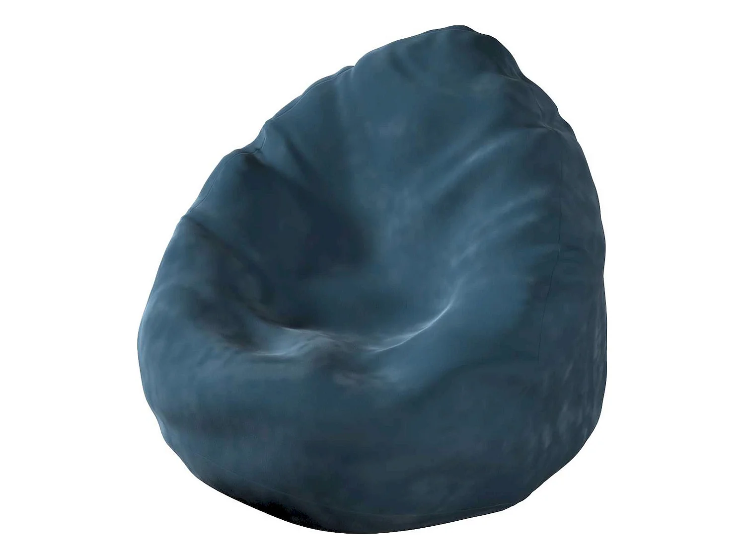 Pouf Sweet Drop Posh Velvet en velours - 80 x 80 x 115 cm