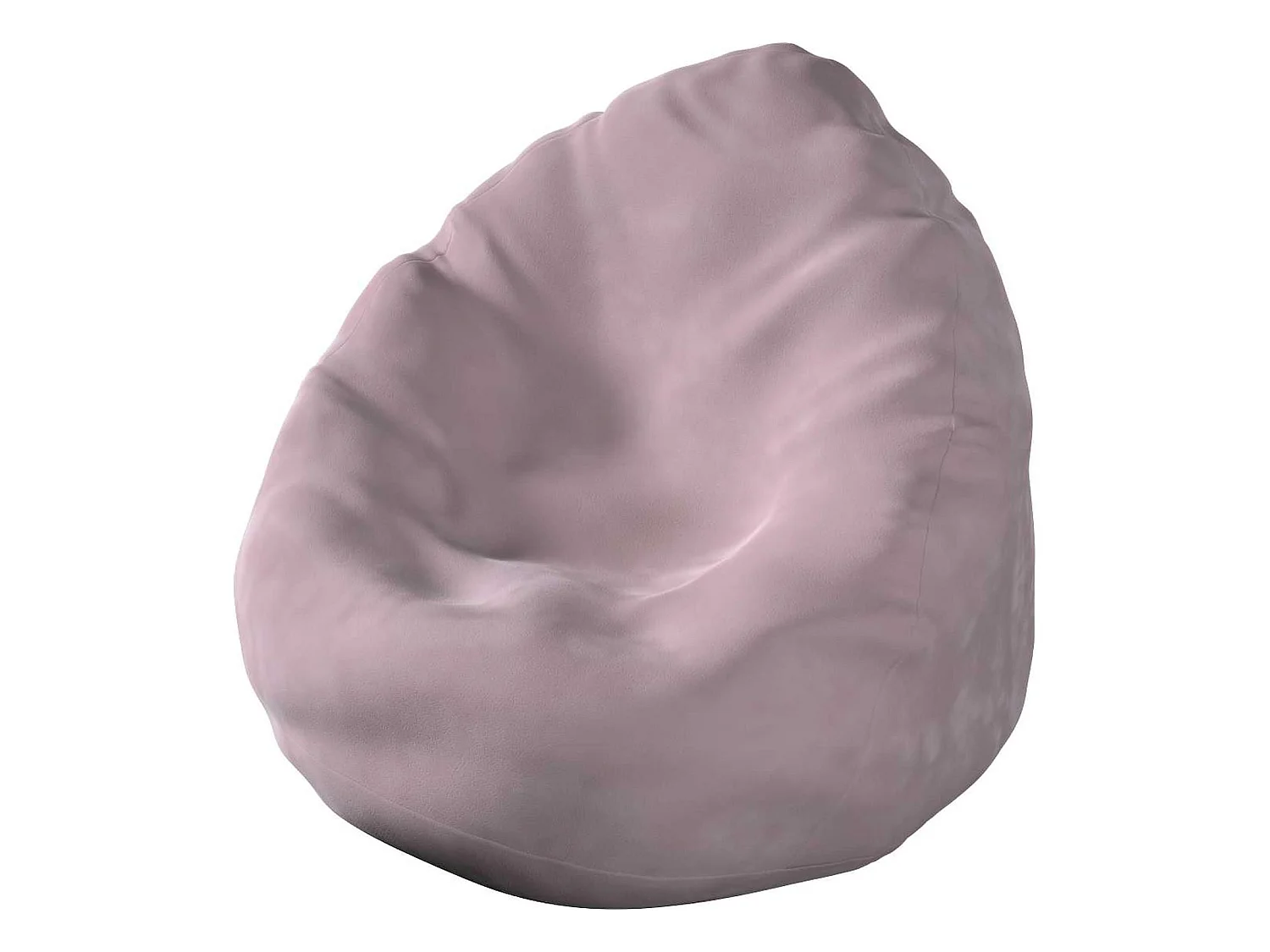 Pouf Sweet Drop Posh Velvet en velours - 60 x 60 x 105 cm