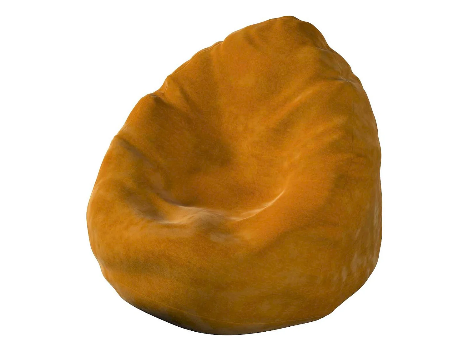 Pouf Sweet Drop Posh Velvet en velours - 60 x 60 x 105 cm