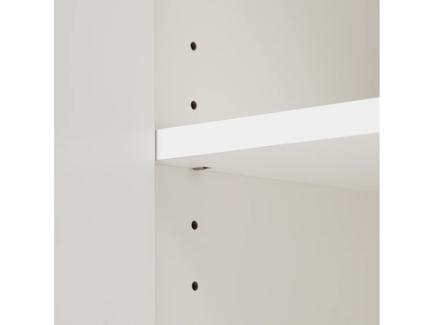 Commode avec 2 portes et 3 tiroirs commode à porte avec tiroirs étagère réglable pour salon chambre blanc crème