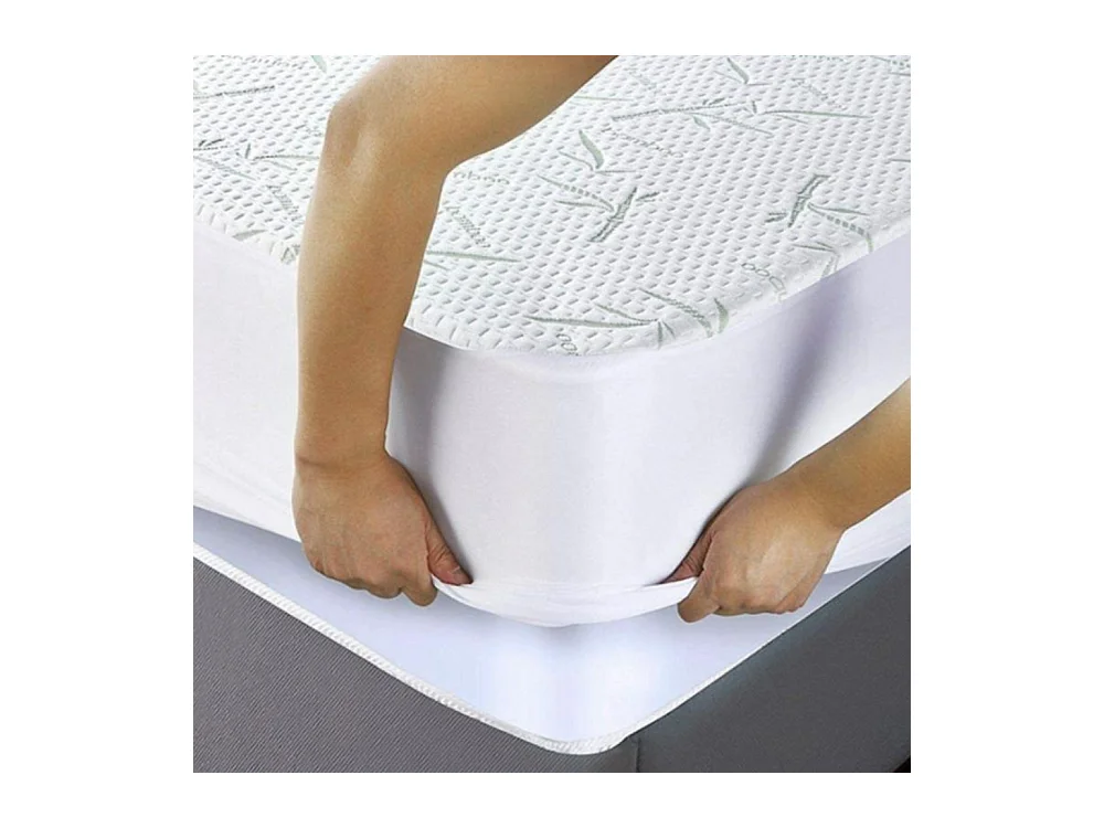 Protège Matelas Umberto Ravelli - Bambou Imperméable