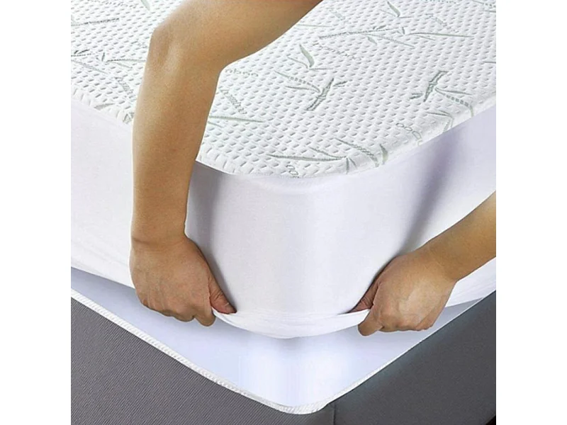 Protège Matelas Umberto Ravelli - Bambou Imperméable