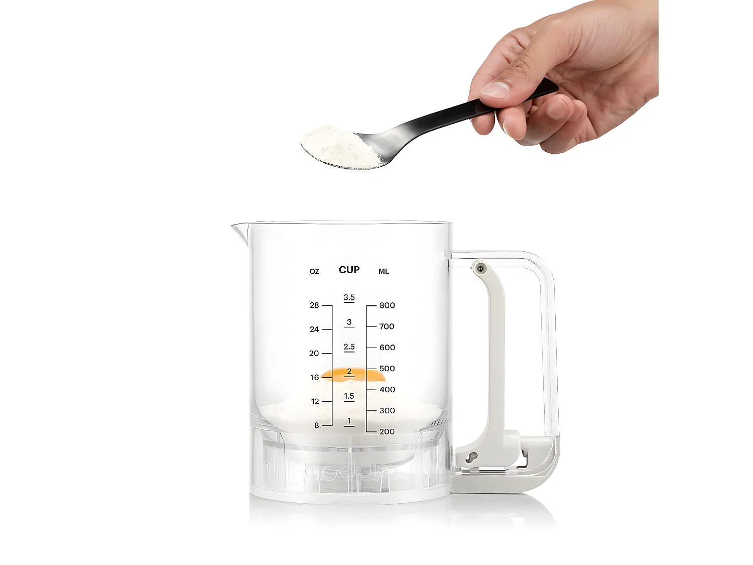 Distributeur et mélangeur de pâte à crêpe Bistro