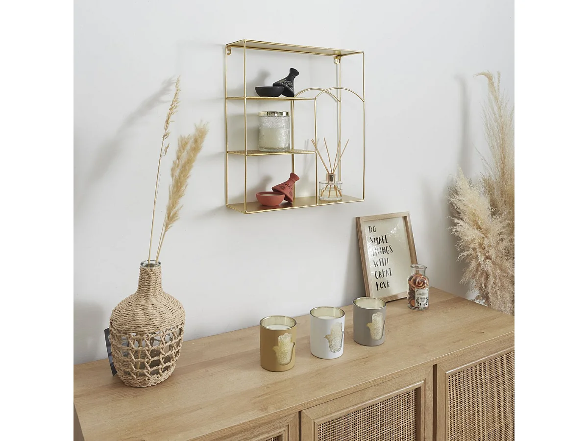 Etagere Deco Martele Alia Jaune