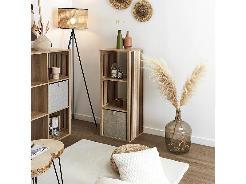 Rangement Modulable 3 Cases Klaus Marron