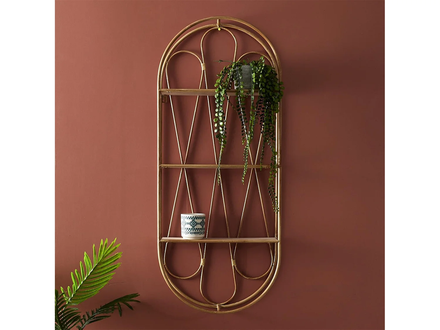 Etagere Murale Deco Java M1 Marron