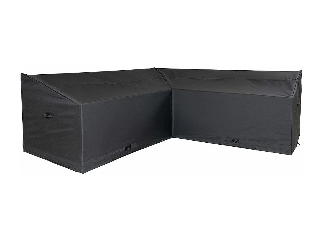 Luksus enrobage meubles de patio noir.