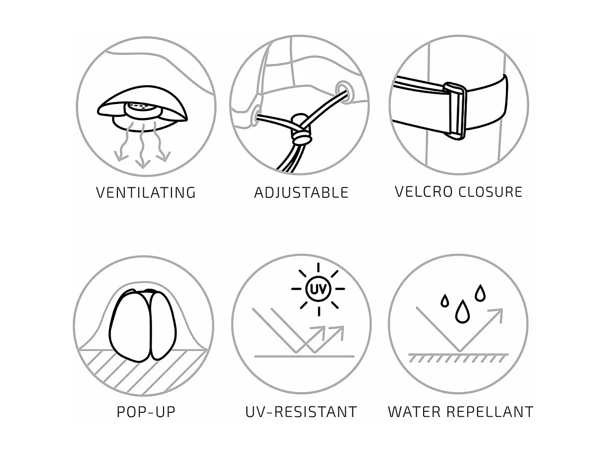 Luksus hoes tuinmeubelen zwart.