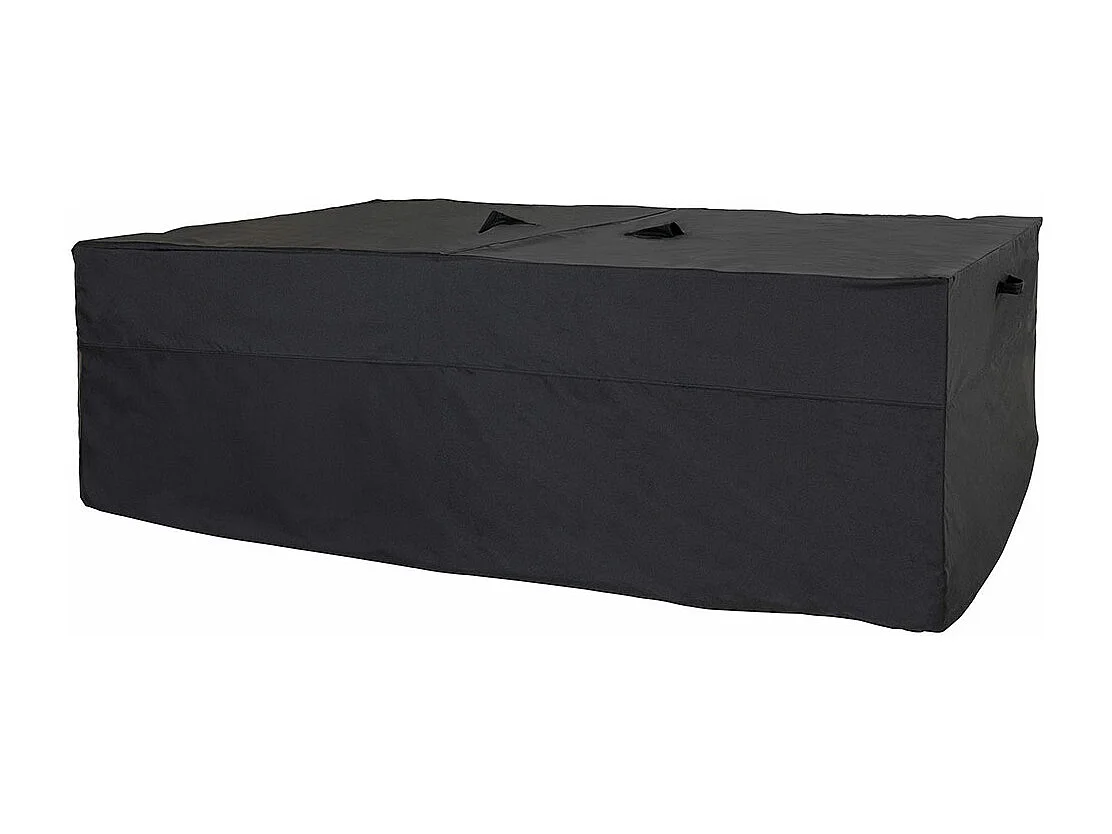 Luksus enrobage meubles de patio noir.