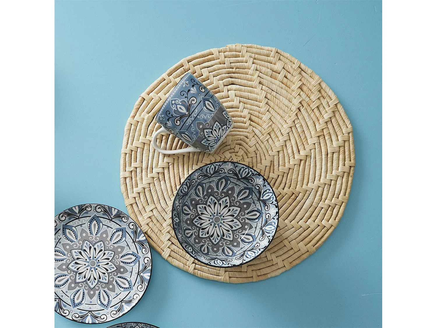 Set de Table Déco "Maïs" 34cm Naturel