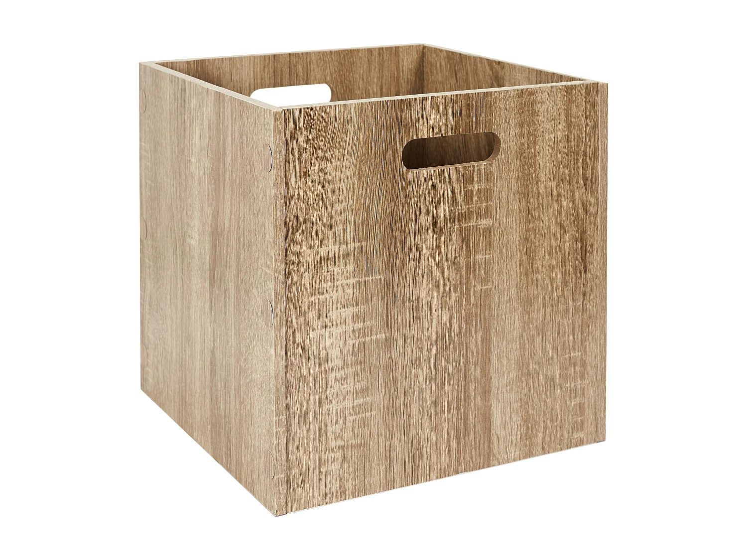 Cube De Rangement 30x30cm Bois Marron