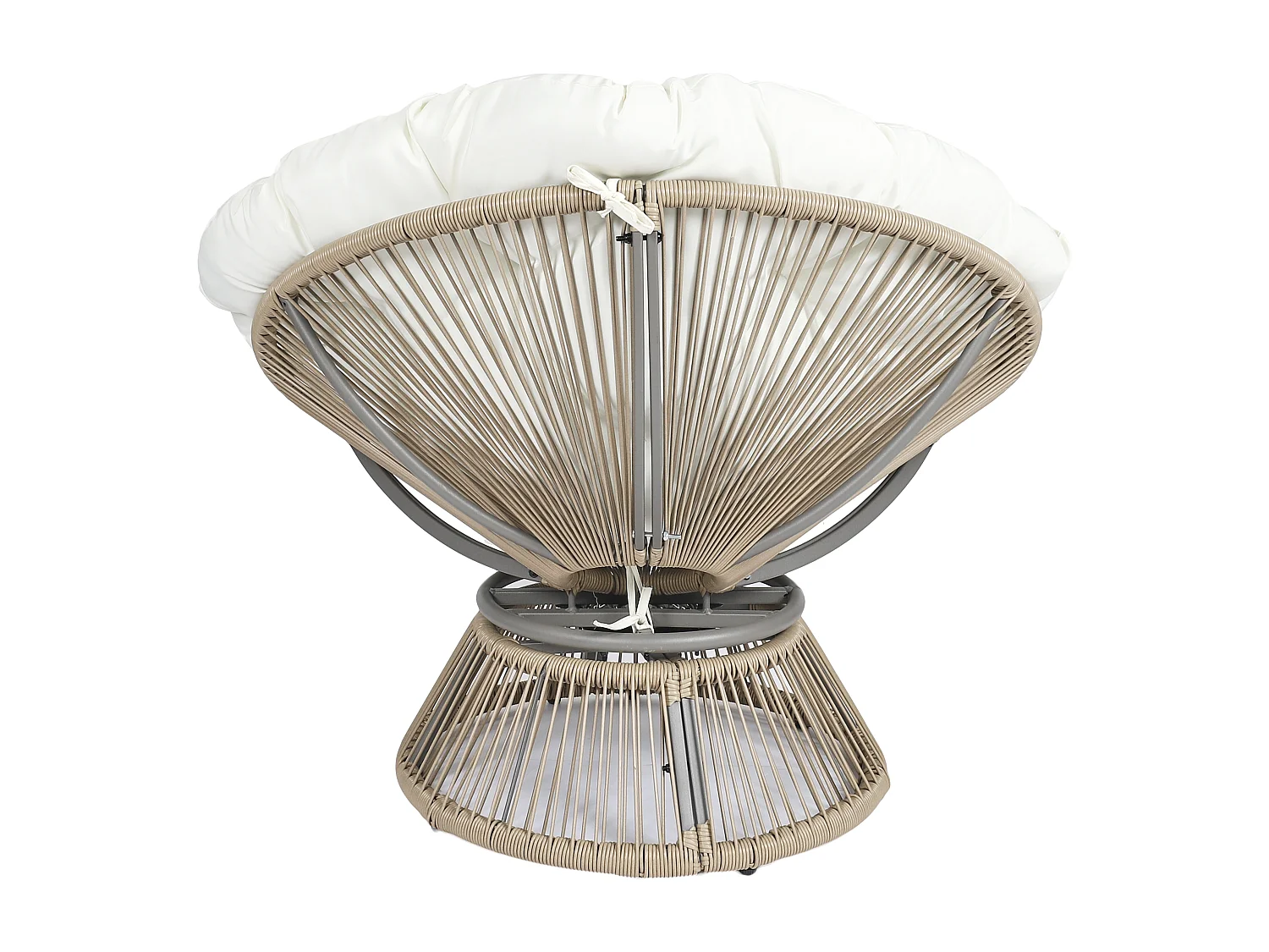 Fauteuil Cancun Filaire Beige