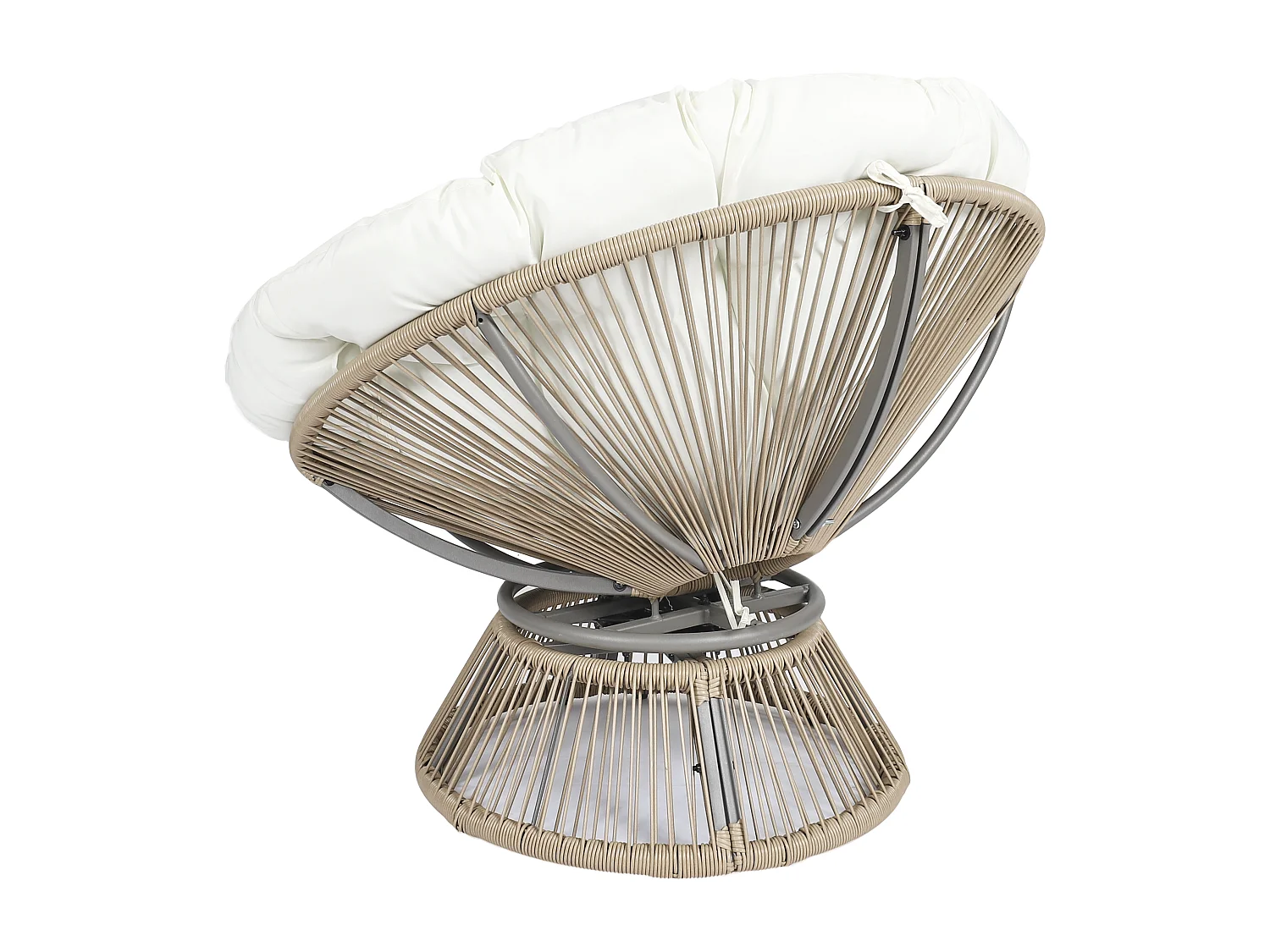 Fauteuil Cancun Filaire Beige