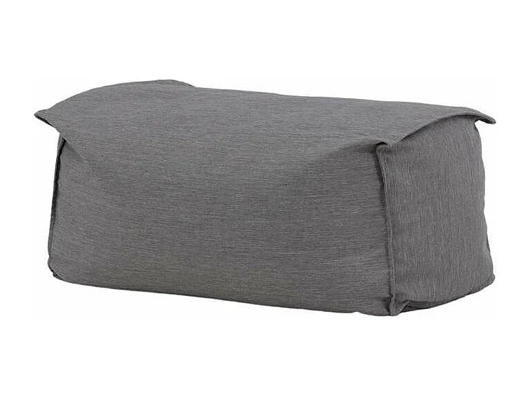 Pouf de Jardin en Tissu "Redang" 75cm Gris Foncé