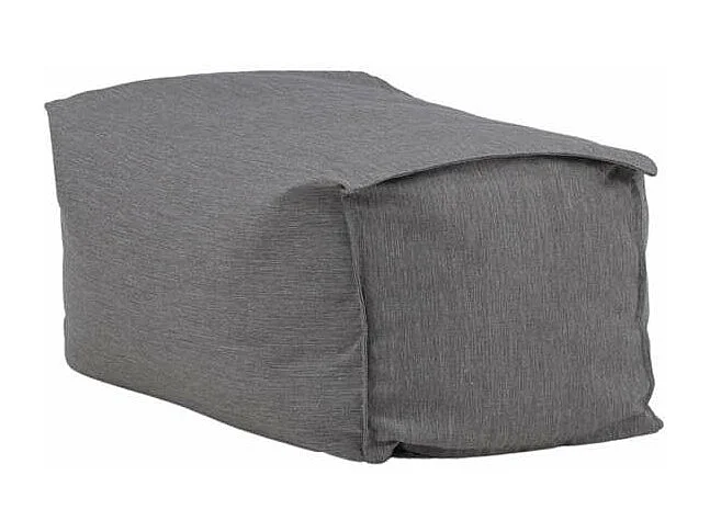 Pouf de Jardin en Tissu "Redang" 75cm Gris Foncé
