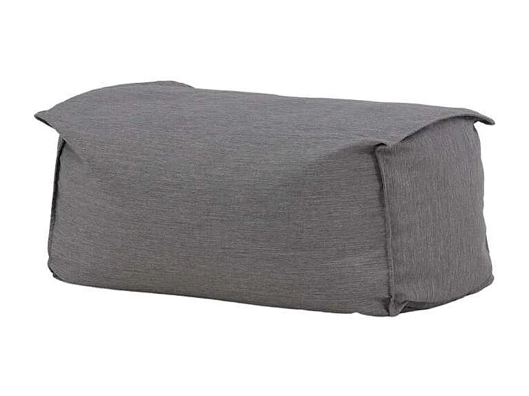 Pouf de Jardin en Tissu "Redang" 75cm Gris Foncé
