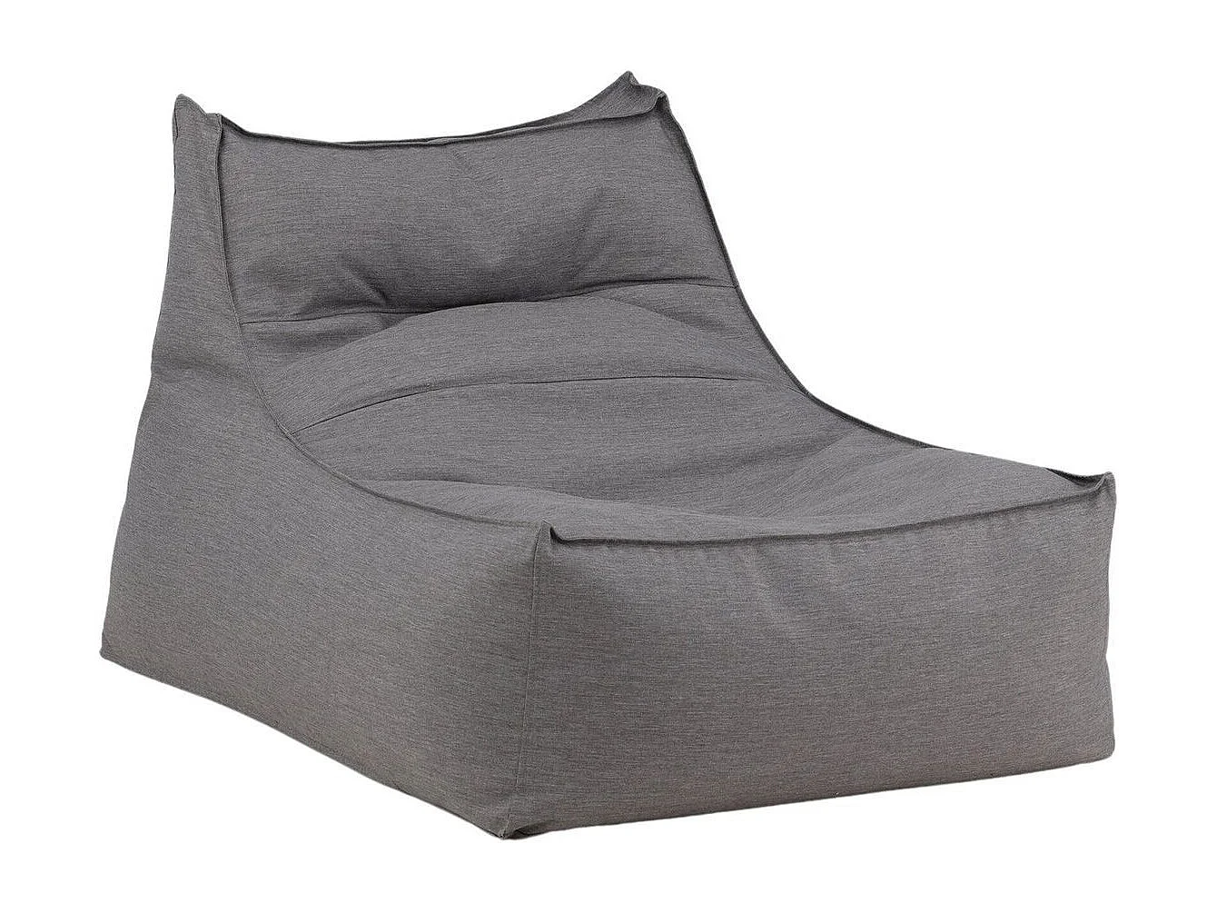 Fauteuil de Jardin en Tissu "Redang" 118cm Gris
