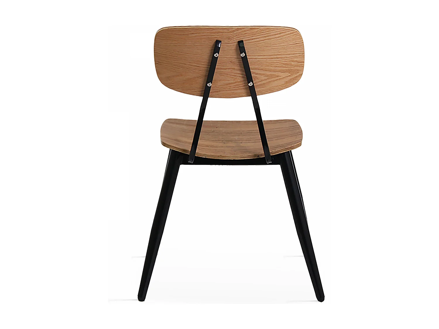 Lot de 2 chaises en bois