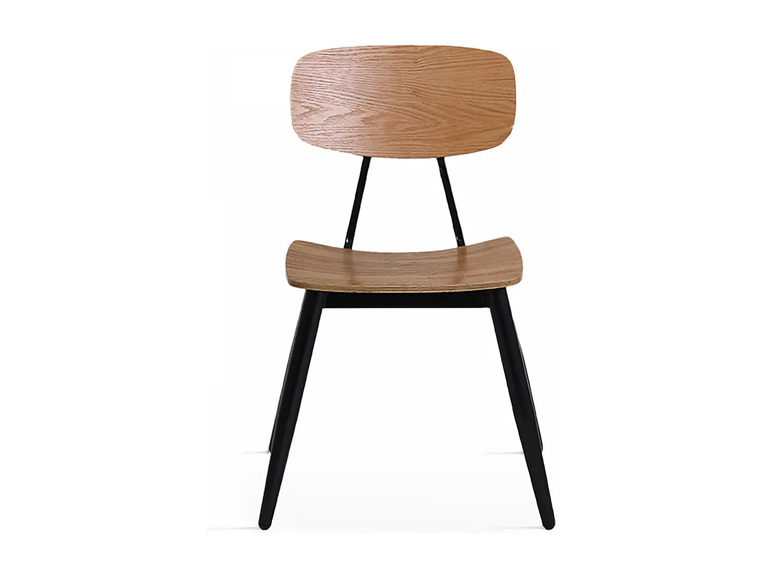 Lot de 2 chaises en bois