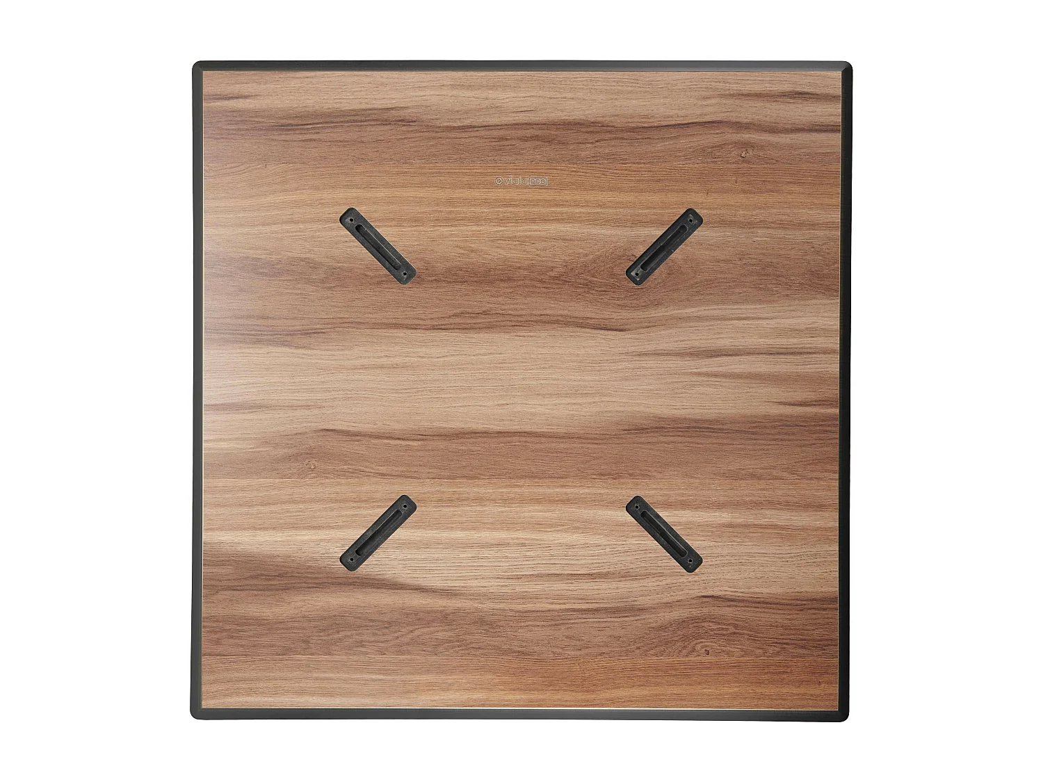 Table de jardin 70 cm inclinable chene foncé