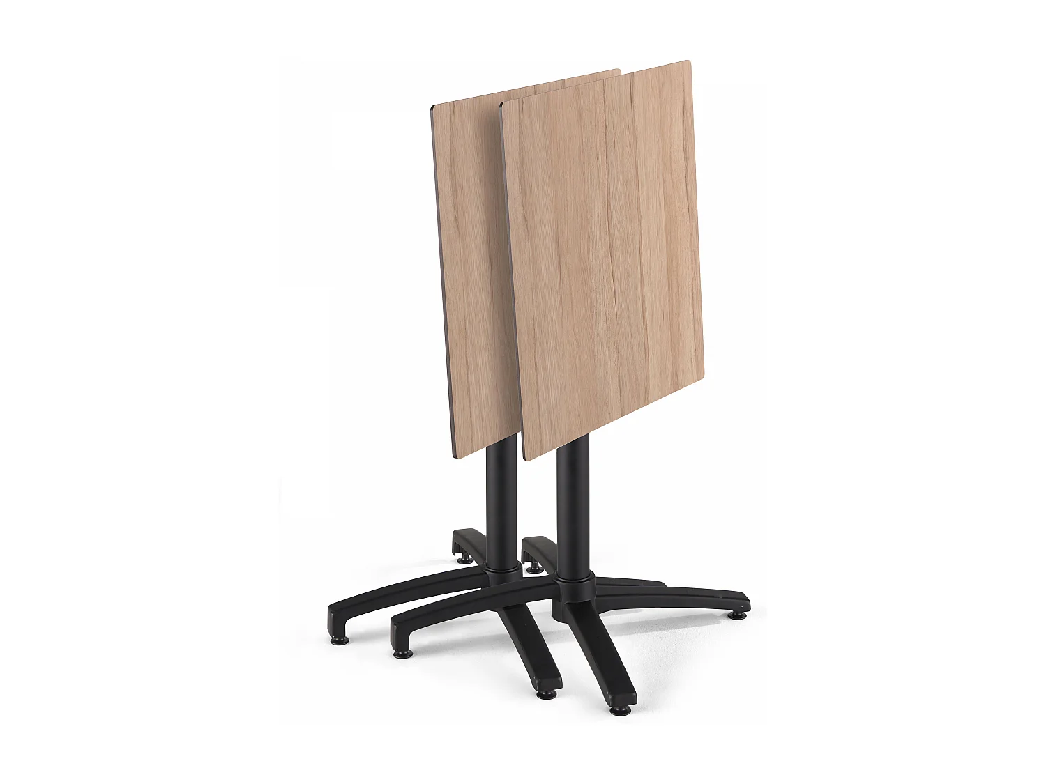 Table de jardin 60 cm inclinable chene clair