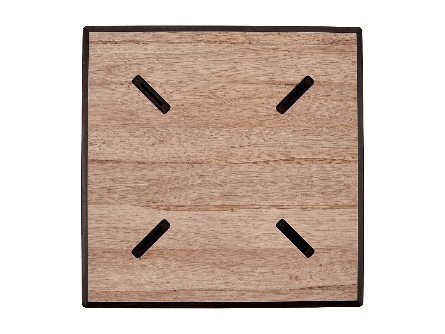 Table de jardin 60 cm inclinable chene clair