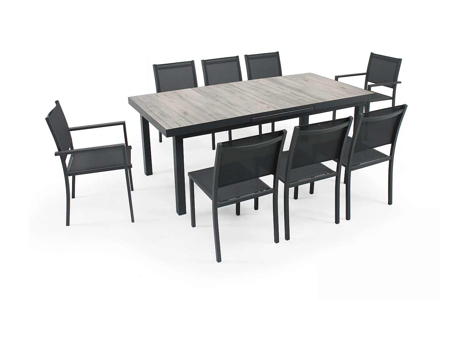 Table extensible en aluminium et céramique - Tivoli