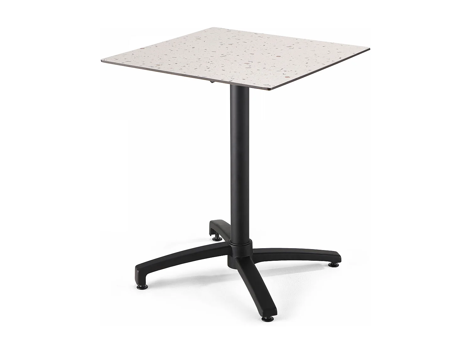 Table de terrasse 60 cm inclinable terrazzo