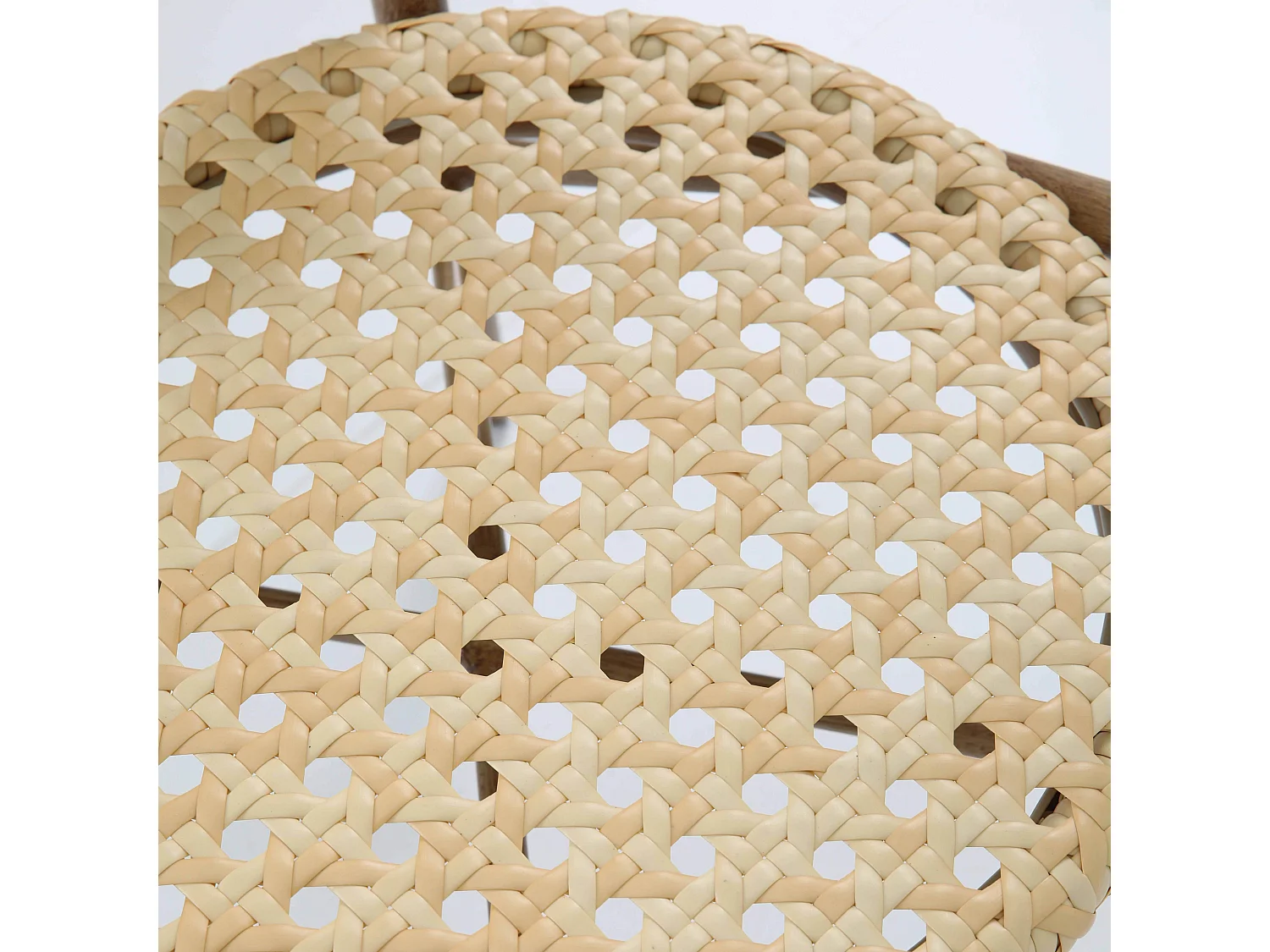 Fauteuil de terrasse en rotin synthétique et aluminium