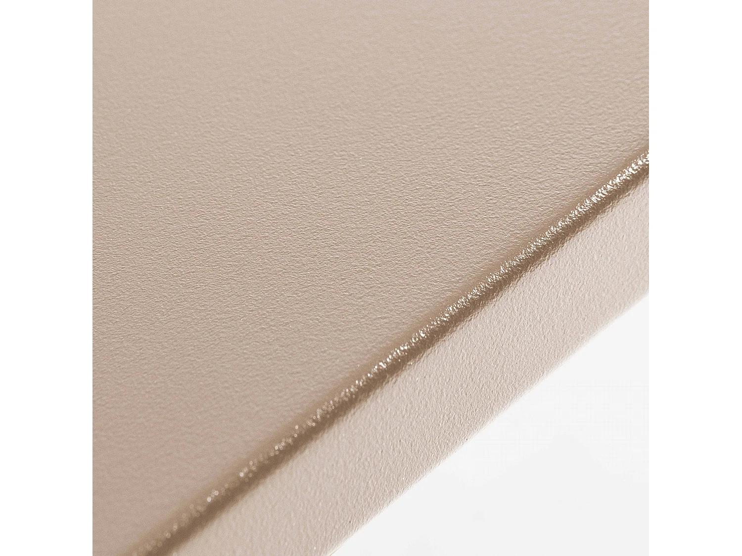 Ensemble table de terrasse et 2 chaises bistrot en acier taupe - Palavas