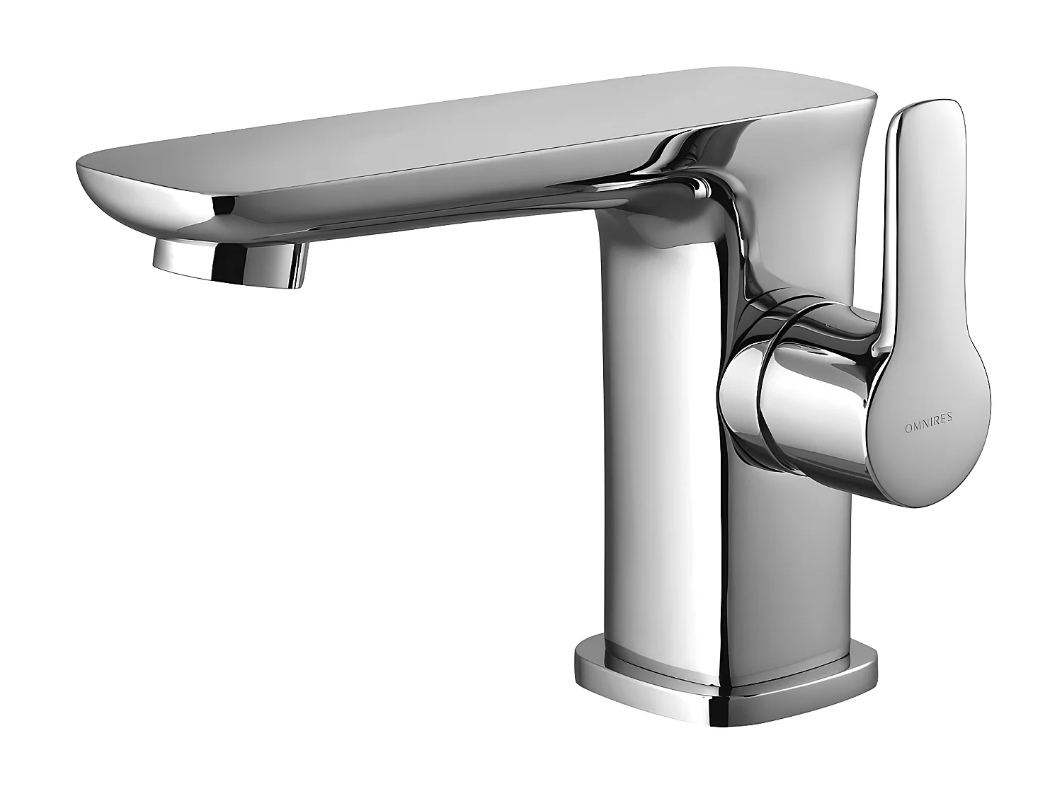 Mitigeur Lavabo Bas Hudson, 12 Cm,  couleur : Chrome