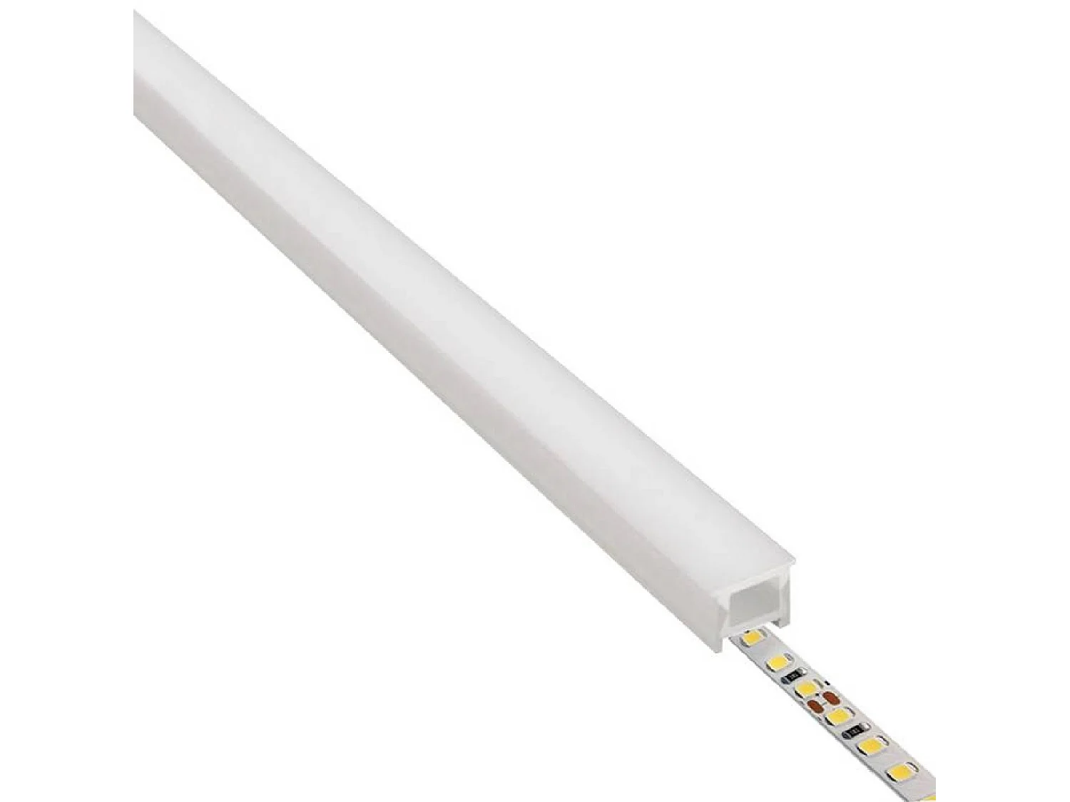 Tube Silicone LED Flex Encastrable jusqu'à 8-12 mm 2 m