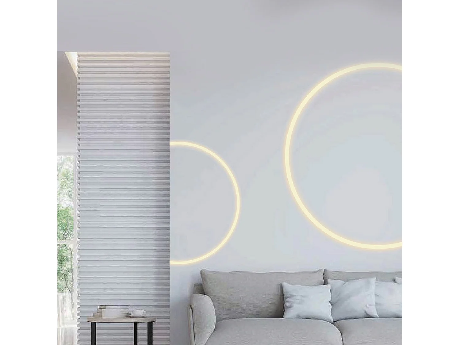 Tube Silicone LED Flex Encastrable jusqu'à 8-12 mm 2 m