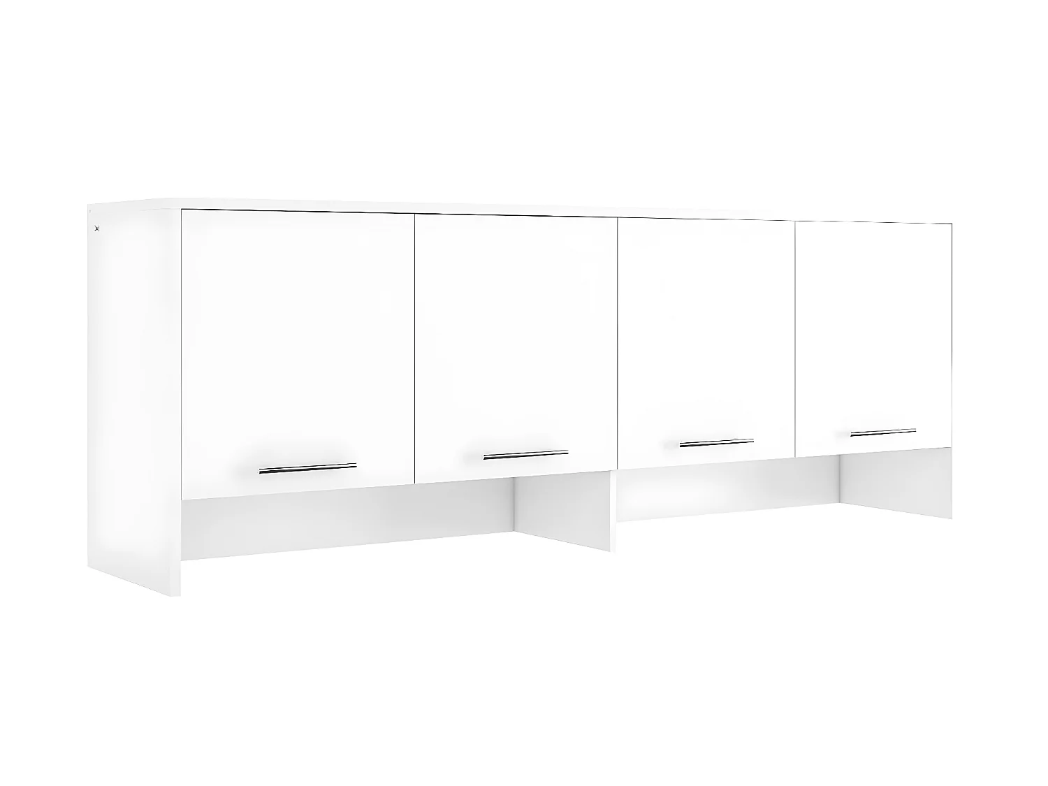Buffet Concept Pro Lenart Levfere 161, Blanc, 78x215cm, Le nombre de portes: 446cm