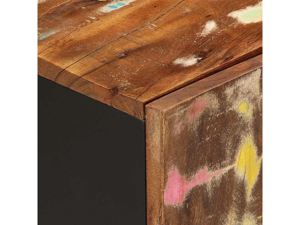 Meuble d'évier 62x33x58 cm bois de récupération et d'ingénierie